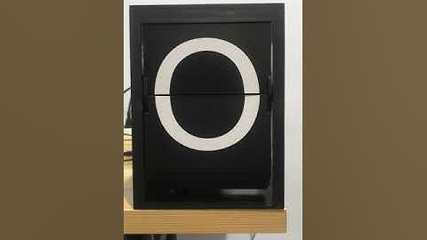 Single module of the split flap