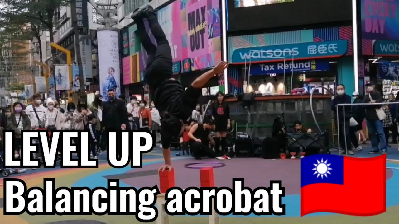 level up balancing acrobat Taiwan got Talent - YouTube