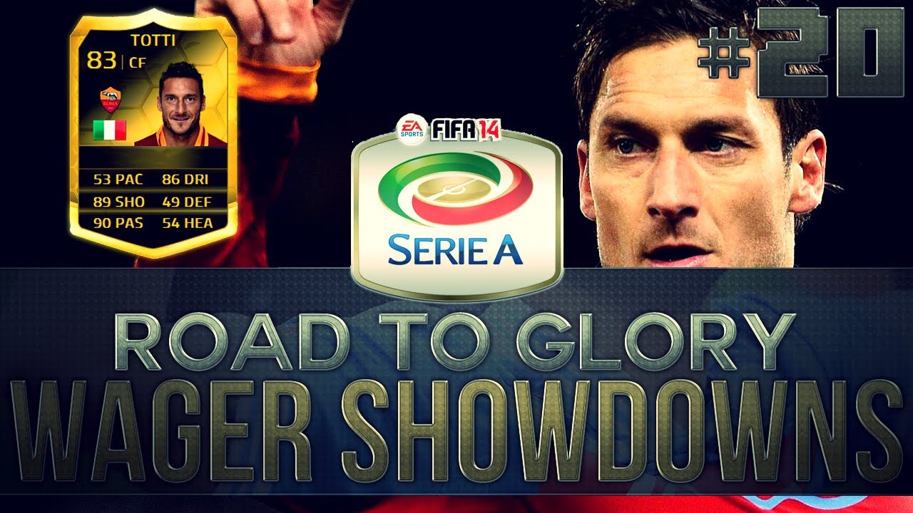 FIFA 14 Ultimate Team Wager Showdowns | Serie A | IF TOTTI WAGER! #20