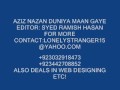 Aziz Nazan Duniya maan gaye