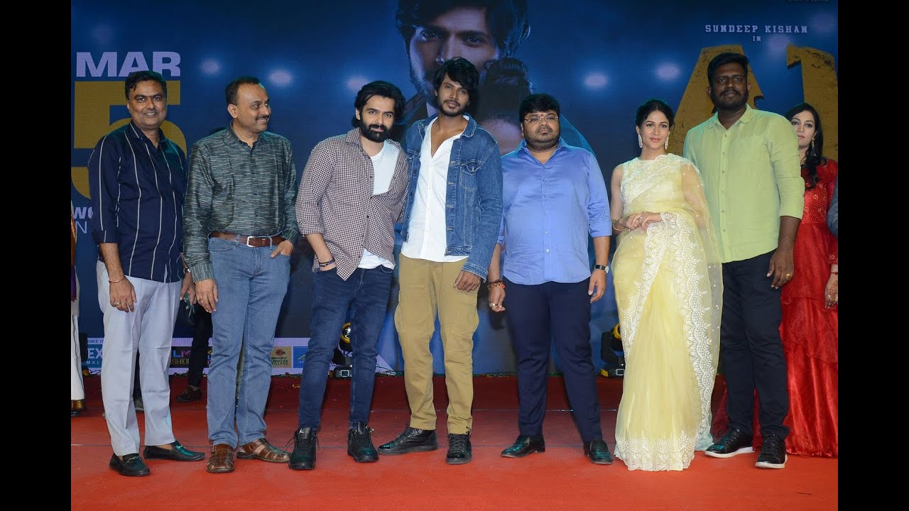 A1 Express Movie Pre Release Event | Ram Pothineni | Sundeep Kishan | Lavanya Tripathi | POCOFY