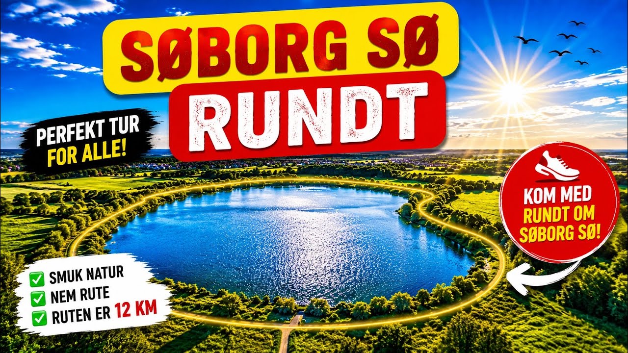 Rundt om den nye Søborg Sø – En smuk gåtur med Carla - YouTube