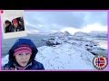 Visita a la ISLA familiar con NIEVE! ❄ PAISAJES NEVADOS de ensueño ☃ | Mexicana en Noruega | Vlog 54