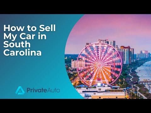 South Carolina Auto Bill Of Sale Form