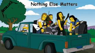 Metallica - Nothing Else Matters backing track with vocals chords