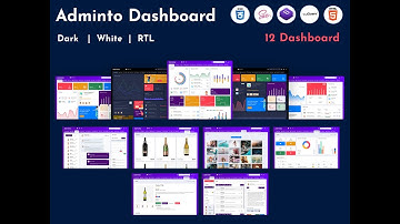 Premium Admin Template – Adminto with Bootstrap UI Kit