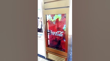 LCD glass door Freezer