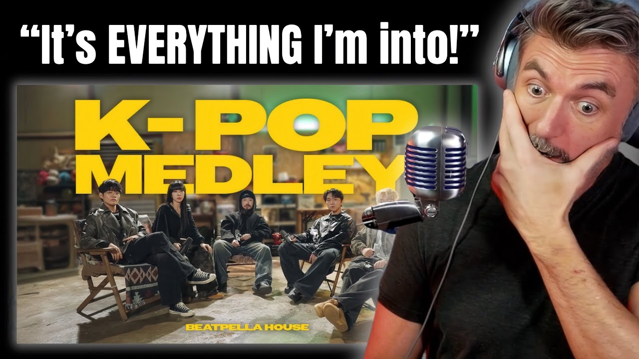 Реакция преподавателя вокала на «K-POP MEDLEY» Beatpella House