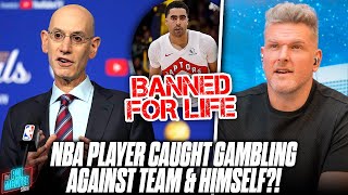 NBA Bans Player FOR LIFE After Learning He Gambled On His Team & Himself | Pat McAfee Reacts