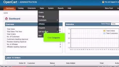 How to setup special promotions in OpenCart