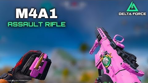 Zero recoil M4A1 loadout build in delta force mobile 🥵|delta force mobile m4A1 loadout|