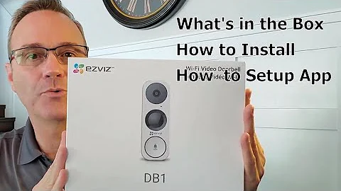 EZVIZ Video Door Bell: Unboxing - Install - Setup - Review