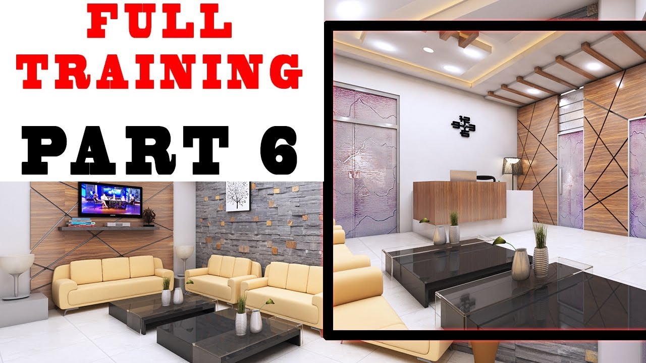 Interior Design Tutorial For Beginners In Hindi 3ds Max FULL TRAINING