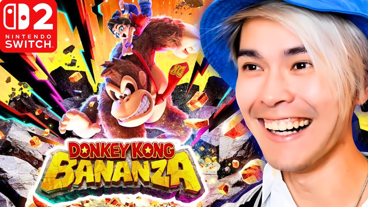 THIS GAME IS SO FUN AND CRAZY! (Nintendo Donkey Kong Bananza)