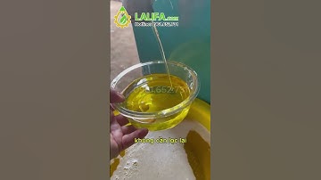 1️⃣ Dầu lạc nguyên chất – Lọc 1 lần là trong vắt!