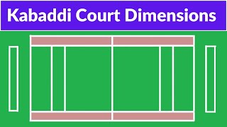 Kabaddi Court Dimensions | kabaddi ground measurement | kabaddi court marking plan | kabaddi field screenshot 4