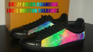 LOUIS VUITTON COLOR CHANGING SNEAKERS