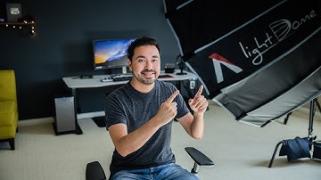 Using 1 Aputure 120D to Film your YouTube Videos