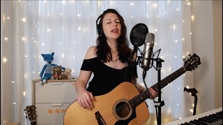 Ingrid Michaelson - Keep Breathing / acoustic live loop cover