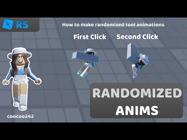 ROBLOX Tutorial] - Random Animation Button SCRIPT 