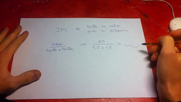 Comment calculer l'IMC avec une calculatrice ?