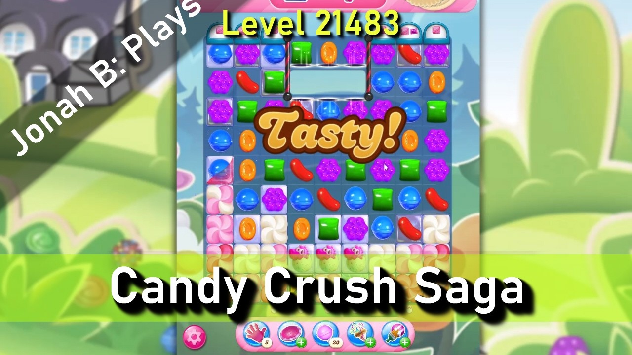 Candy Crush Saga Level 21483 - YouTube