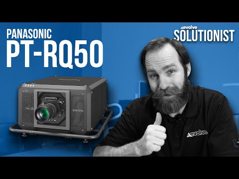 Evolve Solutionist Elijah Loeffel reviews the new Panasonic PT-RQ50