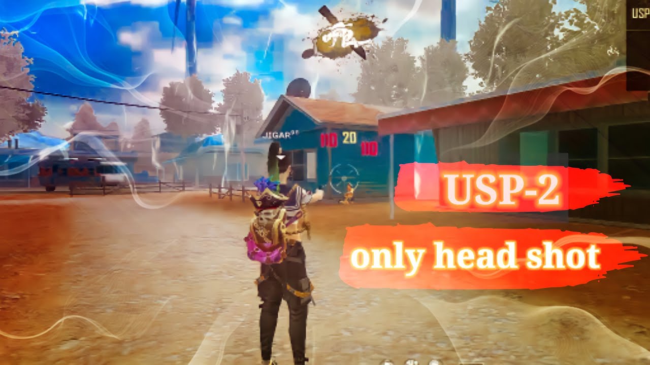 USP-2 only head shot game play 😳😱