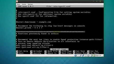 2  Video Tutorial IP Add   Routing Debian 5