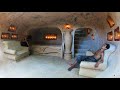 69Day Build Cave Platinum Underground House Bath Pool , Decoration Underground Private Living Room