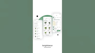 Plant Shop App UI Design | Plant Ordering App UI Design | App UI Design | Figma | Design | App UIUX