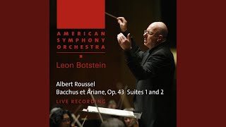 Bacchus et Ariane Suites: I. Suite No. 1 (Live)