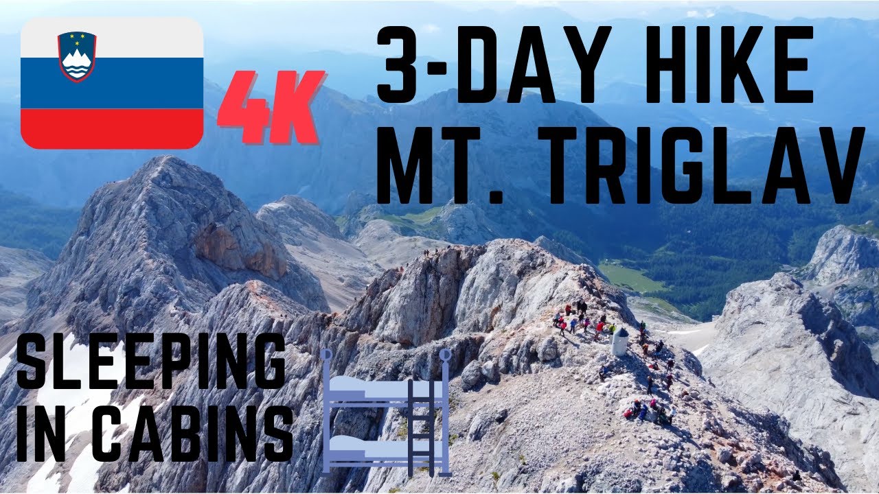 Slovenia's best Hike | 3-day | Mt.Triglav | Via Ferrata | Alps Peak | Bled to Bohinj to Vršič Pass