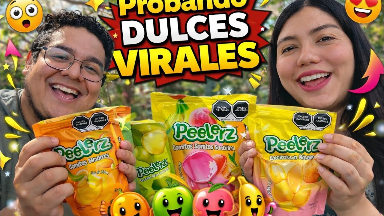 Probando las Gomitas más virales!!😱😱😱