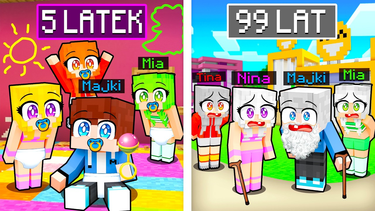 OD NARODZIN DO ŚMIERCI w Minecraft!