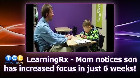 Twin Cities LearningRx (952) 226-1115 - Mom notices son has increased focus. TCL host Chris Egert