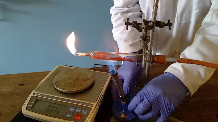 Copper(ii) Oxide Reduction using Hydrogen