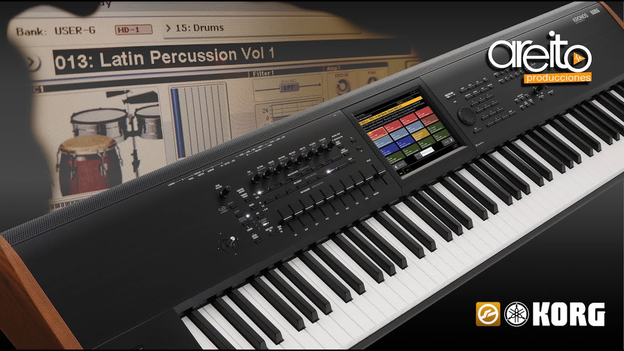 LATIN PERCUSSION VOL 1 y 2 PARA KRONOS, M3, SERIE TRITON YouTube