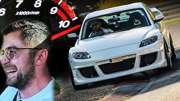 10500 RPM!!! Bridgeport 13b Mazda RX-8! // Nürburgring