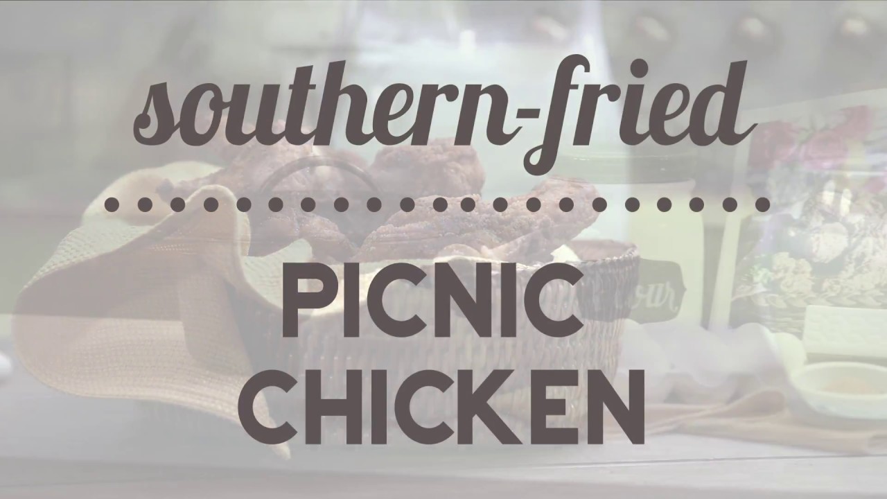 Southern-Fried Picnic Chicken - American Lifestyle TV - YouTube