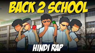 Back 2 School Hindi Rap By Dikz | Animation By @RGBucketList | Prod. By Sedvi | School Life Rap screenshot 5