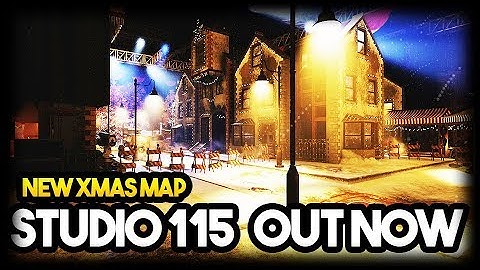 BRAND NEW BLACKOPS 3 CUSTOM MAP - NEW XMAS MAP STUDIO 115 RELEASED