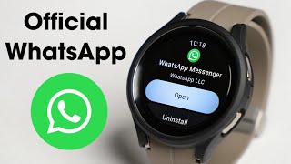 Official WhatsApp For Samsung Galaxy Watch!! How To Install? screenshot 4
