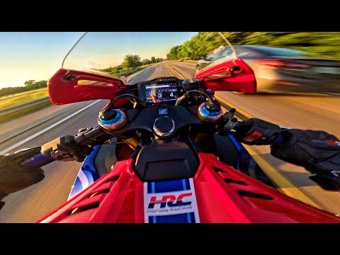 FIREBLADE SUNSET RIDE | CBR1000RR-R PURE SOUND.