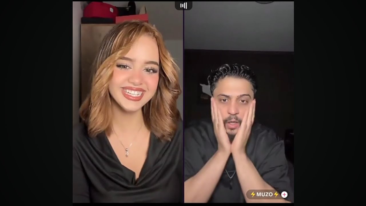 ايناس الجزائرية مع الحب موزو وردة فعلو على تغيير لون شعر ايناس  وتسريحة الجديدة