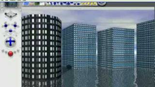 how to build a simple building archeticture in Bryce 5.5 part 2.wmv