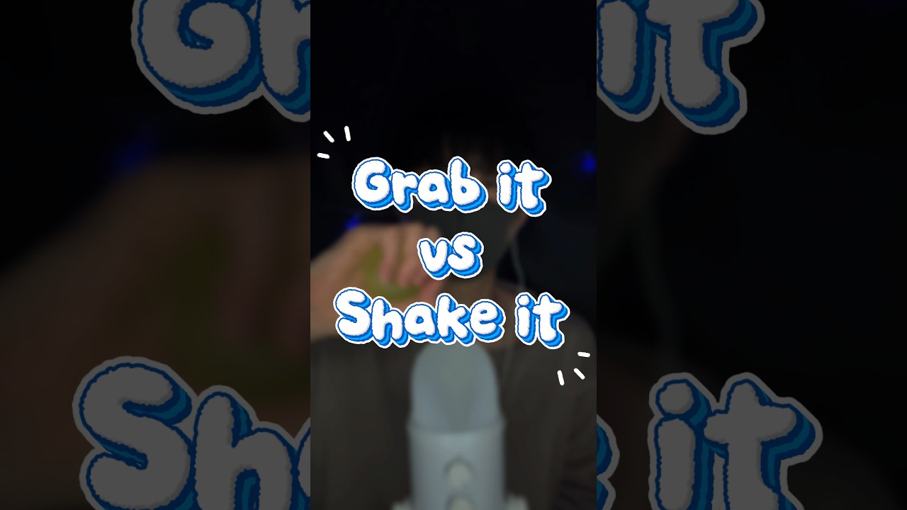 ASMR I Which sounds do you like better?? / どっちの音が好き？