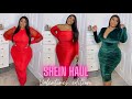 SHEIN VALENTINES DAY HAUL | SHEIN HAUL | HUGE SHEIN CURVY HAUL | PERFECT VALETINES DAY OUTFITS