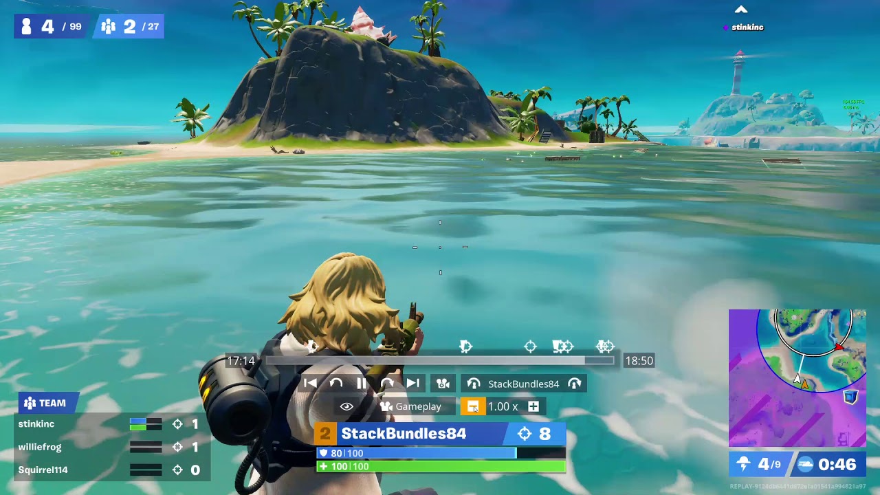 Fortnite vibing with a Dad Bod