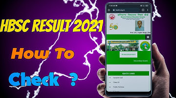 Hbse 10 Result 2021 Kaise dekhe? how  to check Hbse result| (Haryana board 20-21)#shorts